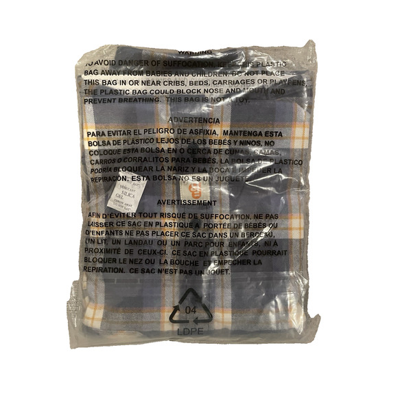 Bocomal Flame Resistant Plaid Work Shirt Men's Size S Workwear HRC2 CAT2 NWT - Picture 2 of 3